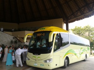 bus for wedding