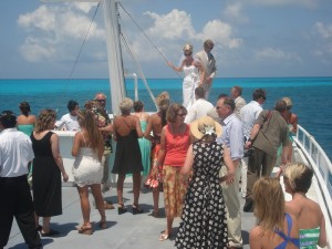 Boat wedding