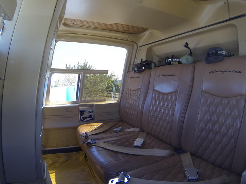 Bell 206 interior
