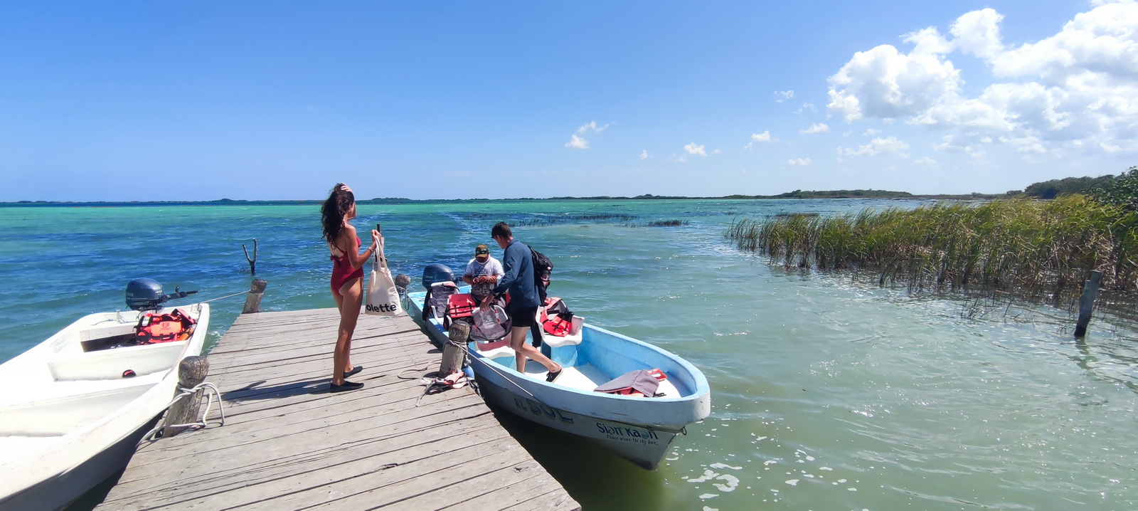 Muyil lagoon at Sian Kaan biosphere reserve